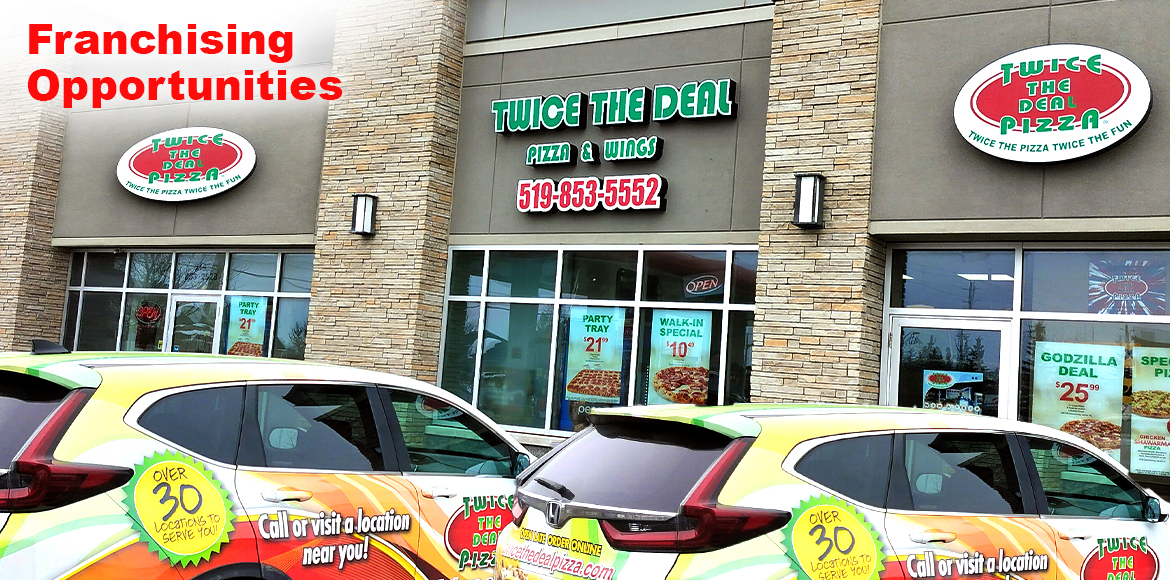 Twice The Deal Pizza Has The Best Pizza Menu In All Of Kitchener Waterloo And Cambridge