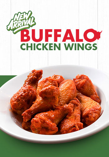 Twice the Deal Pizza - Buffalo Wings